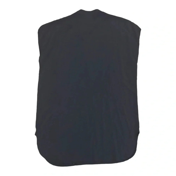 Tahití Black Lace Up Sleeveless Tunic Swimsuit Beach Summer Cover-Up Sundress - Picture 4 of 6